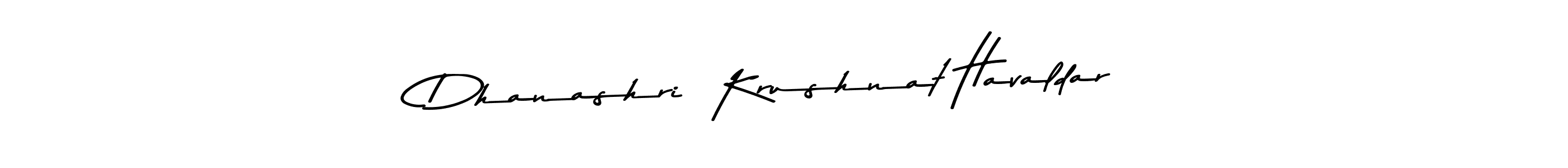 Also You can easily find your signature by using the search form. We will create Dhanashri  Krushnat Havaldar name handwritten signature images for you free of cost using Asem Kandis PERSONAL USE sign style. Dhanashri  Krushnat Havaldar signature style 9 images and pictures png