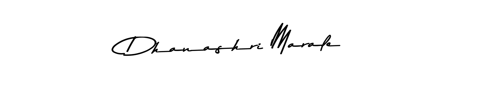 Use a signature maker to create a handwritten signature online. With this signature software, you can design (Asem Kandis PERSONAL USE) your own signature for name Dhanashri Marale. Dhanashri Marale signature style 9 images and pictures png