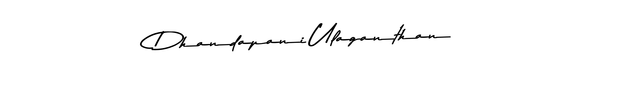 How to make Dhandapani Ulaganthan name signature. Use Asem Kandis PERSONAL USE style for creating short signs online. This is the latest handwritten sign. Dhandapani Ulaganthan signature style 9 images and pictures png