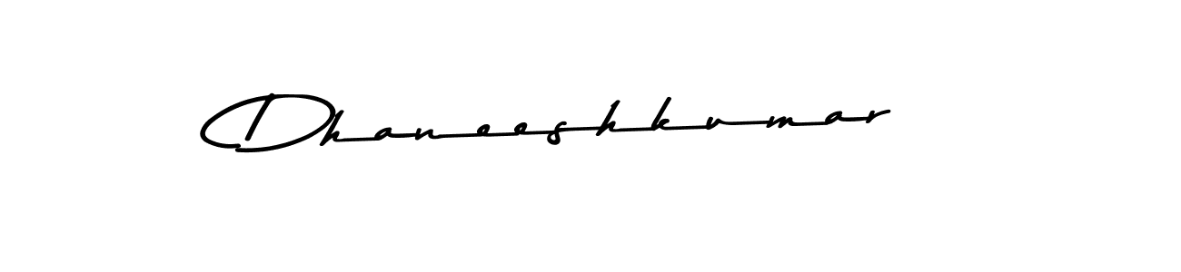 Dhaneeshkumar stylish signature style. Best Handwritten Sign (Asem Kandis PERSONAL USE) for my name. Handwritten Signature Collection Ideas for my name Dhaneeshkumar. Dhaneeshkumar signature style 9 images and pictures png
