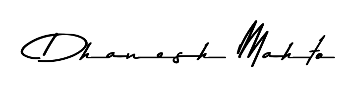 Here are the top professional signature styles for the name Dhanesh Mahto. These are the best autograph styles you can use for your name. Dhanesh Mahto signature style 9 images and pictures png
