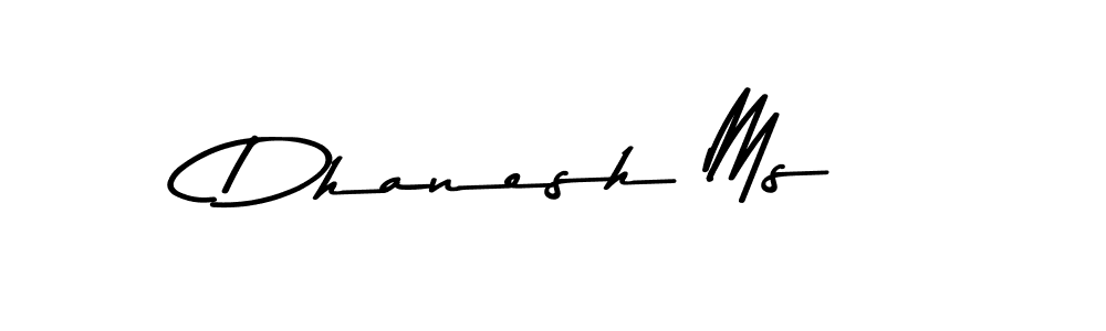 This is the best signature style for the Dhanesh Ms name. Also you like these signature font (Asem Kandis PERSONAL USE). Mix name signature. Dhanesh Ms signature style 9 images and pictures png