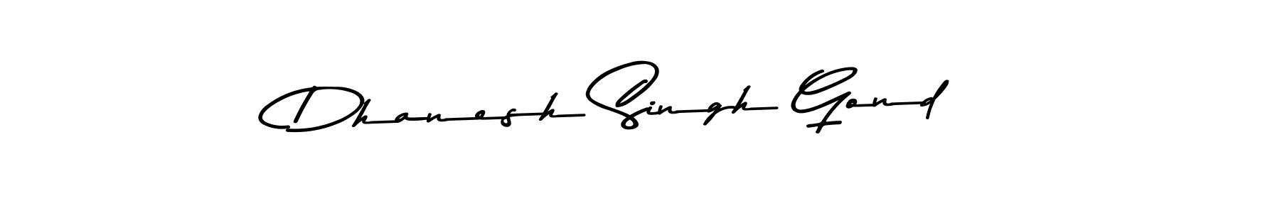 The best way (Asem Kandis PERSONAL USE) to make a short signature is to pick only two or three words in your name. The name Dhanesh Singh Gond include a total of six letters. For converting this name. Dhanesh Singh Gond signature style 9 images and pictures png