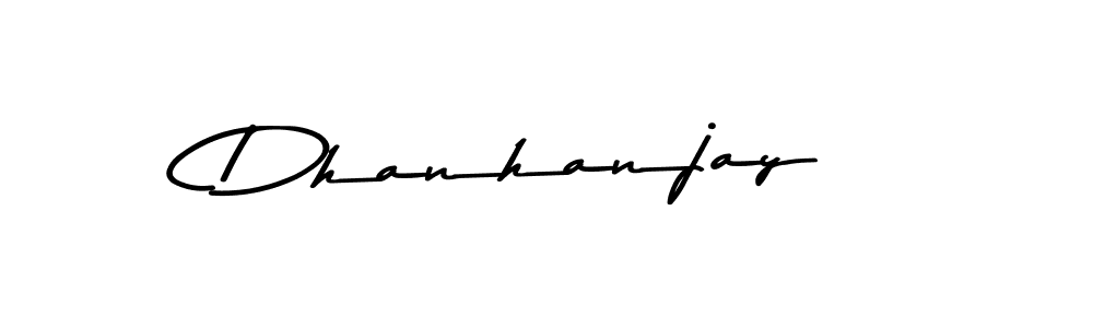 How to make Dhanhanjay signature? Asem Kandis PERSONAL USE is a professional autograph style. Create handwritten signature for Dhanhanjay name. Dhanhanjay signature style 9 images and pictures png