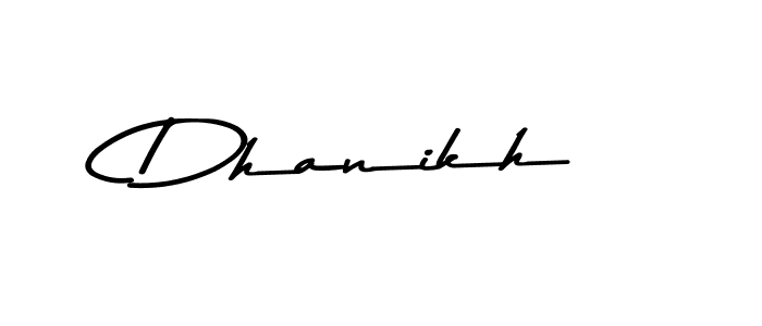 Make a beautiful signature design for name Dhanikh. Use this online signature maker to create a handwritten signature for free. Dhanikh signature style 9 images and pictures png