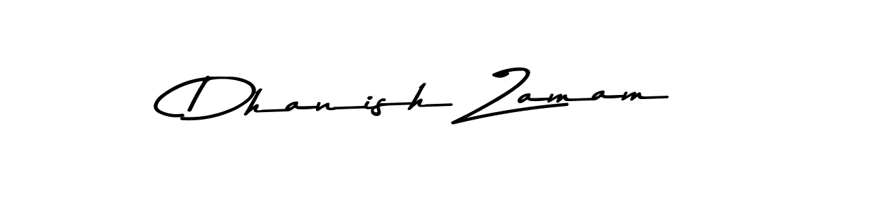 Design your own signature with our free online signature maker. With this signature software, you can create a handwritten (Asem Kandis PERSONAL USE) signature for name Dhanish Zamam. Dhanish Zamam signature style 9 images and pictures png