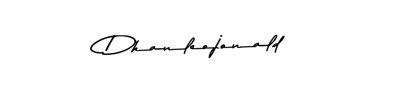 How to make Dhanleojonald signature? Asem Kandis PERSONAL USE is a professional autograph style. Create handwritten signature for Dhanleojonald name. Dhanleojonald signature style 9 images and pictures png