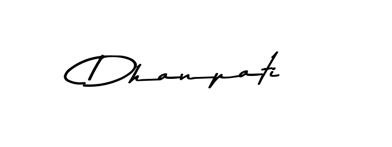 How to make Dhanpati signature? Asem Kandis PERSONAL USE is a professional autograph style. Create handwritten signature for Dhanpati name. Dhanpati signature style 9 images and pictures png