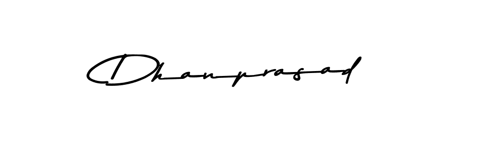 Make a beautiful signature design for name Dhanprasad. Use this online signature maker to create a handwritten signature for free. Dhanprasad signature style 9 images and pictures png