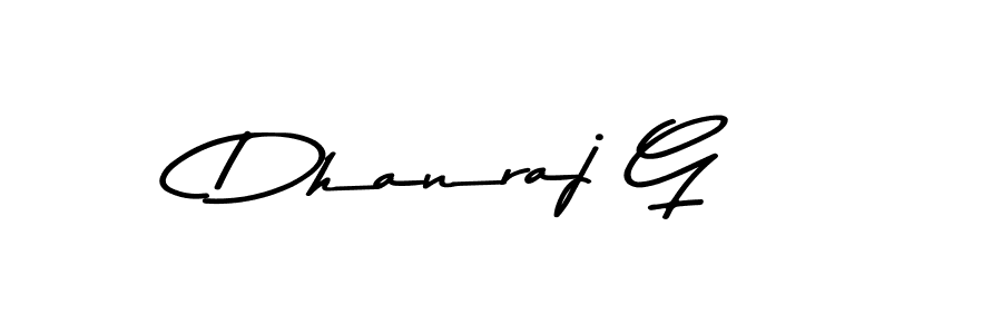 The best way (Asem Kandis PERSONAL USE) to make a short signature is to pick only two or three words in your name. The name Dhanraj G include a total of six letters. For converting this name. Dhanraj G signature style 9 images and pictures png
