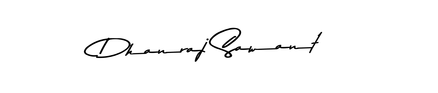 Use a signature maker to create a handwritten signature online. With this signature software, you can design (Asem Kandis PERSONAL USE) your own signature for name Dhanraj Sawant. Dhanraj Sawant signature style 9 images and pictures png