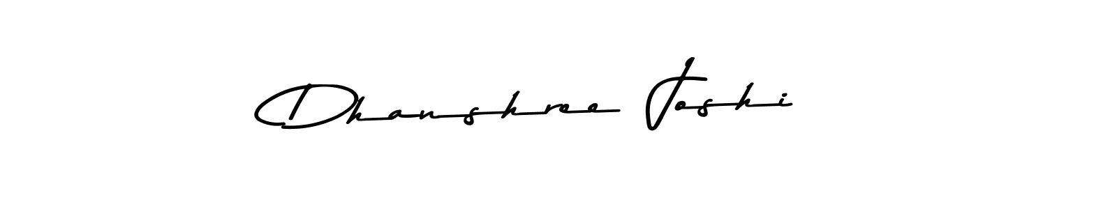 Dhanshree  Joshi stylish signature style. Best Handwritten Sign (Asem Kandis PERSONAL USE) for my name. Handwritten Signature Collection Ideas for my name Dhanshree  Joshi. Dhanshree  Joshi signature style 9 images and pictures png