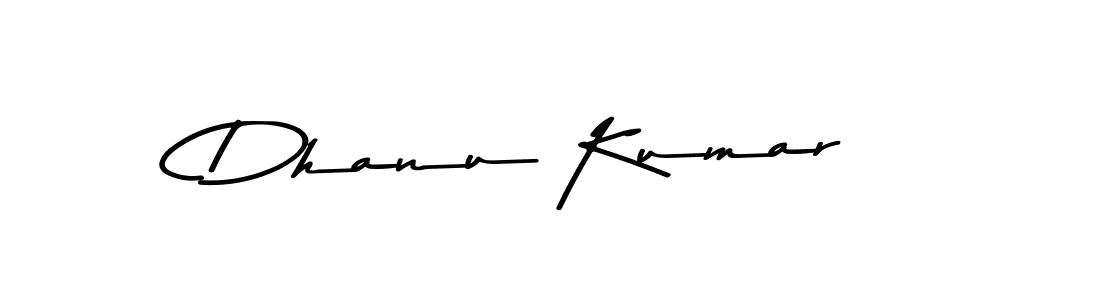Make a beautiful signature design for name Dhanu Kumar. With this signature (Asem Kandis PERSONAL USE) style, you can create a handwritten signature for free. Dhanu Kumar signature style 9 images and pictures png