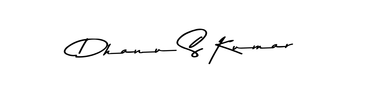 How to make Dhanu S Kumar signature? Asem Kandis PERSONAL USE is a professional autograph style. Create handwritten signature for Dhanu S Kumar name. Dhanu S Kumar signature style 9 images and pictures png