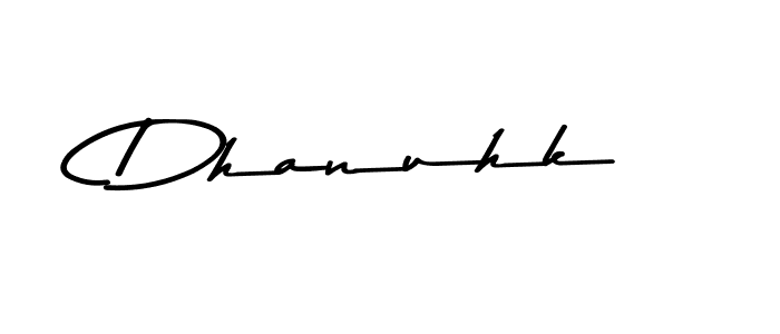 Asem Kandis PERSONAL USE is a professional signature style that is perfect for those who want to add a touch of class to their signature. It is also a great choice for those who want to make their signature more unique. Get Dhanuhk name to fancy signature for free. Dhanuhk signature style 9 images and pictures png