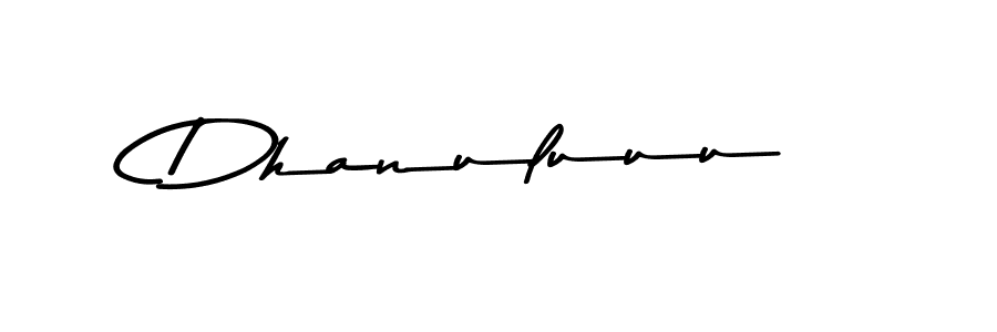 The best way (Asem Kandis PERSONAL USE) to make a short signature is to pick only two or three words in your name. The name Dhanuluuu include a total of six letters. For converting this name. Dhanuluuu signature style 9 images and pictures png