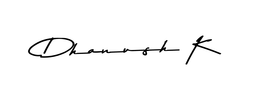 Make a beautiful signature design for name Dhanush K. Use this online signature maker to create a handwritten signature for free. Dhanush K signature style 9 images and pictures png