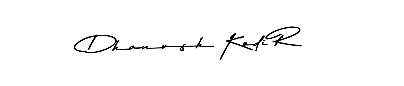Use a signature maker to create a handwritten signature online. With this signature software, you can design (Asem Kandis PERSONAL USE) your own signature for name Dhanush Kodi R. Dhanush Kodi R signature style 9 images and pictures png