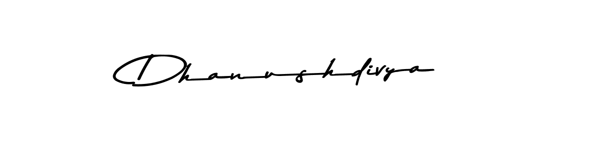 Dhanushdivya stylish signature style. Best Handwritten Sign (Asem Kandis PERSONAL USE) for my name. Handwritten Signature Collection Ideas for my name Dhanushdivya. Dhanushdivya signature style 9 images and pictures png