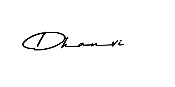 Dhanvi stylish signature style. Best Handwritten Sign (Asem Kandis PERSONAL USE) for my name. Handwritten Signature Collection Ideas for my name Dhanvi. Dhanvi signature style 9 images and pictures png
