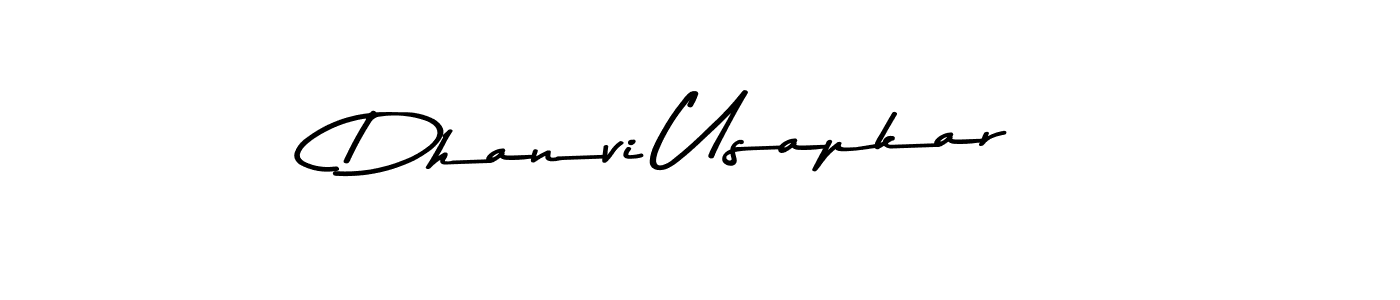 Make a beautiful signature design for name Dhanvi Usapkar. Use this online signature maker to create a handwritten signature for free. Dhanvi Usapkar signature style 9 images and pictures png