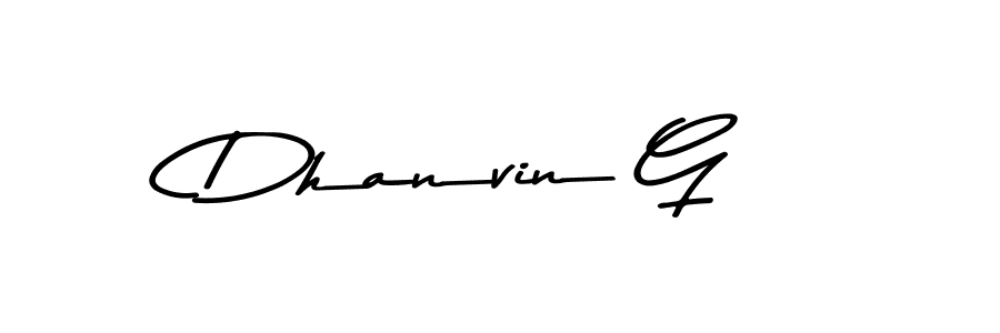 You can use this online signature creator to create a handwritten signature for the name Dhanvin G. This is the best online autograph maker. Dhanvin G signature style 9 images and pictures png