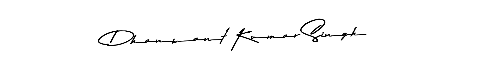 Make a beautiful signature design for name Dhanwant Kumar Singh. With this signature (Asem Kandis PERSONAL USE) style, you can create a handwritten signature for free. Dhanwant Kumar Singh signature style 9 images and pictures png