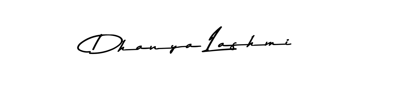 How to make Dhanya Lashmi signature? Asem Kandis PERSONAL USE is a professional autograph style. Create handwritten signature for Dhanya Lashmi name. Dhanya Lashmi signature style 9 images and pictures png
