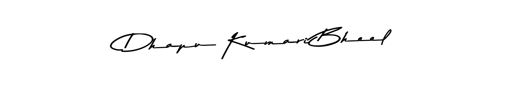 You should practise on your own different ways (Asem Kandis PERSONAL USE) to write your name (Dhapu Kumari Bheel) in signature. don't let someone else do it for you. Dhapu Kumari Bheel signature style 9 images and pictures png