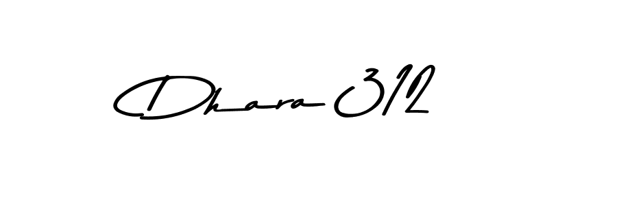 Dhara 312 stylish signature style. Best Handwritten Sign (Asem Kandis PERSONAL USE) for my name. Handwritten Signature Collection Ideas for my name Dhara 312. Dhara 312 signature style 9 images and pictures png