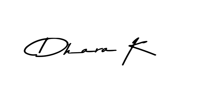 Also You can easily find your signature by using the search form. We will create Dhara K name handwritten signature images for you free of cost using Asem Kandis PERSONAL USE sign style. Dhara K signature style 9 images and pictures png