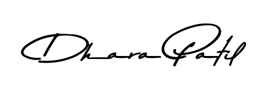 Create a beautiful signature design for name Dhara Patil. With this signature (Asem Kandis PERSONAL USE) fonts, you can make a handwritten signature for free. Dhara Patil signature style 9 images and pictures png
