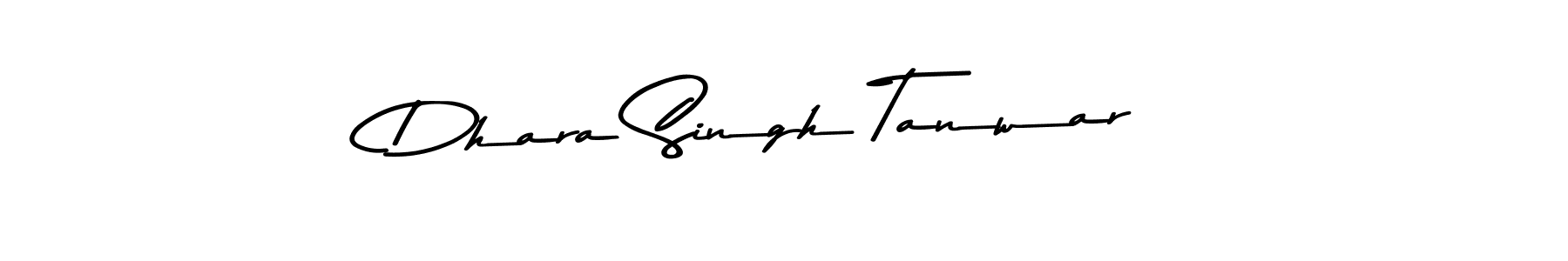 Make a beautiful signature design for name Dhara Singh Tanwar. With this signature (Asem Kandis PERSONAL USE) style, you can create a handwritten signature for free. Dhara Singh Tanwar signature style 9 images and pictures png