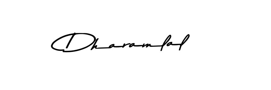 Similarly Asem Kandis PERSONAL USE is the best handwritten signature design. Signature creator online .You can use it as an online autograph creator for name Dharamlal. Dharamlal signature style 9 images and pictures png