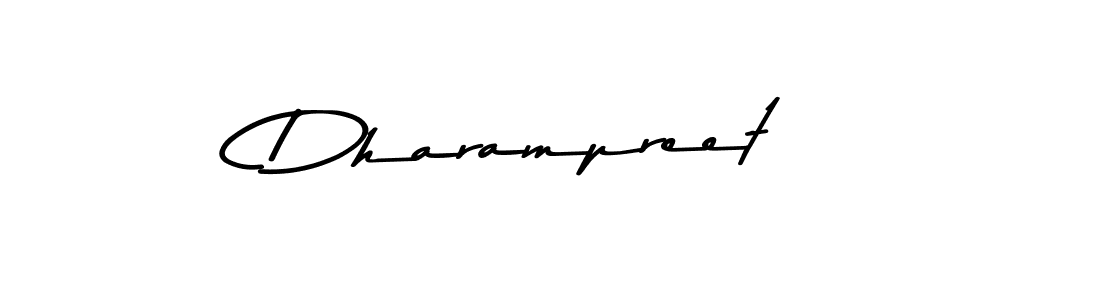 Dharampreet stylish signature style. Best Handwritten Sign (Asem Kandis PERSONAL USE) for my name. Handwritten Signature Collection Ideas for my name Dharampreet. Dharampreet signature style 9 images and pictures png