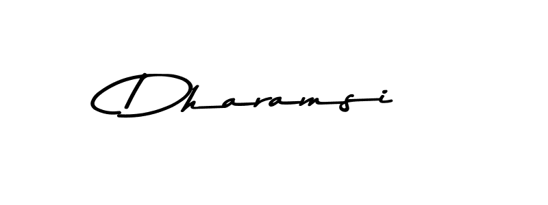 Similarly Asem Kandis PERSONAL USE is the best handwritten signature design. Signature creator online .You can use it as an online autograph creator for name Dharamsi. Dharamsi signature style 9 images and pictures png