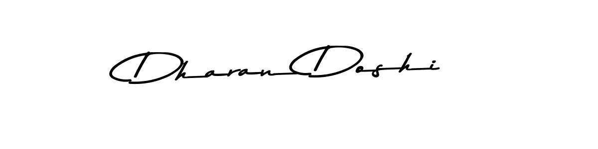 How to make Dharan Doshi signature? Asem Kandis PERSONAL USE is a professional autograph style. Create handwritten signature for Dharan Doshi name. Dharan Doshi signature style 9 images and pictures png