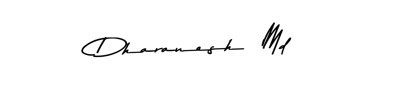 Design your own signature with our free online signature maker. With this signature software, you can create a handwritten (Asem Kandis PERSONAL USE) signature for name Dharanesh  Md. Dharanesh  Md signature style 9 images and pictures png