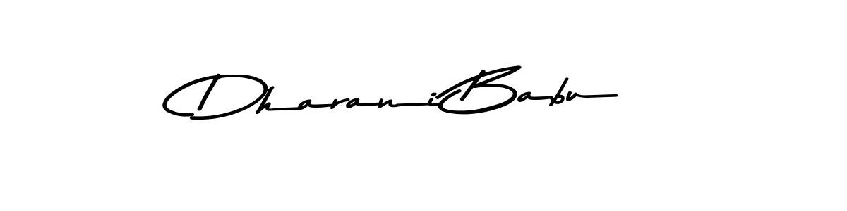 How to make Dharani Babu signature? Asem Kandis PERSONAL USE is a professional autograph style. Create handwritten signature for Dharani Babu name. Dharani Babu signature style 9 images and pictures png