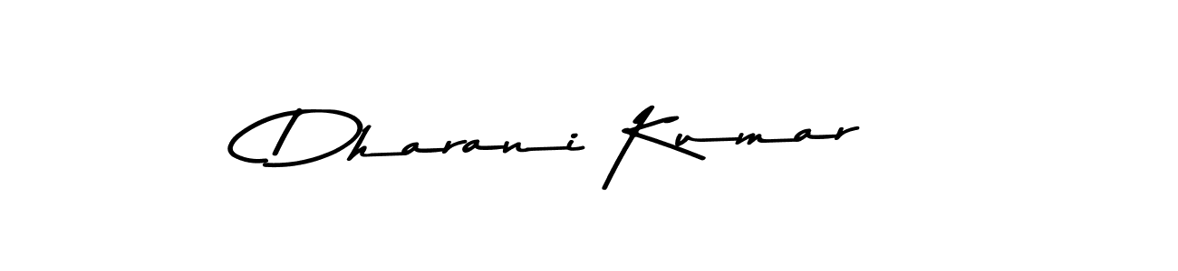 Design your own signature with our free online signature maker. With this signature software, you can create a handwritten (Asem Kandis PERSONAL USE) signature for name Dharani Kumar. Dharani Kumar signature style 9 images and pictures png