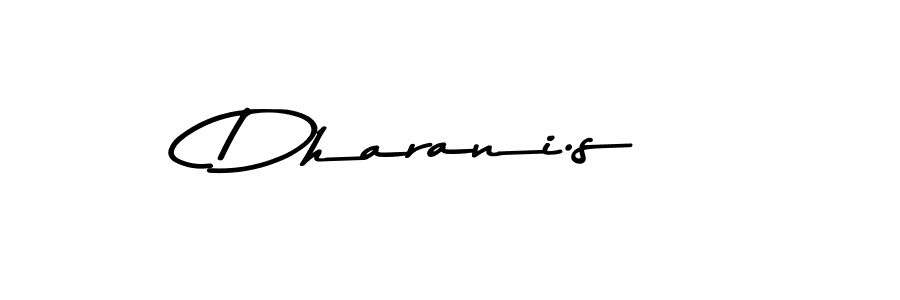 How to make Dharani.s name signature. Use Asem Kandis PERSONAL USE style for creating short signs online. This is the latest handwritten sign. Dharani.s signature style 9 images and pictures png