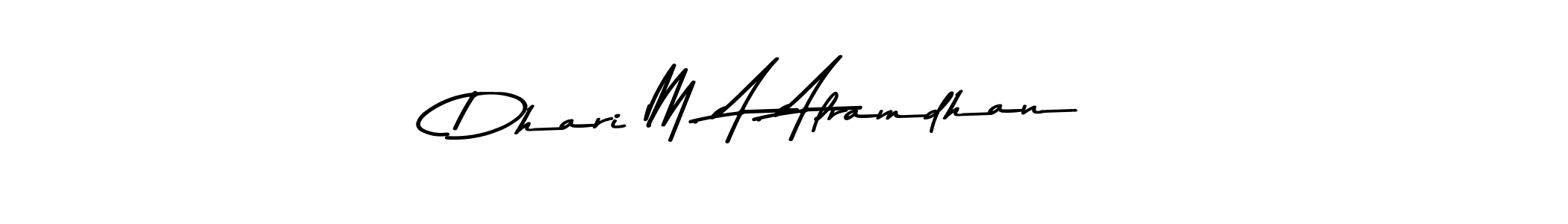 You should practise on your own different ways (Asem Kandis PERSONAL USE) to write your name (Dhari M. A. Alramdhan) in signature. don't let someone else do it for you. Dhari M. A. Alramdhan signature style 9 images and pictures png