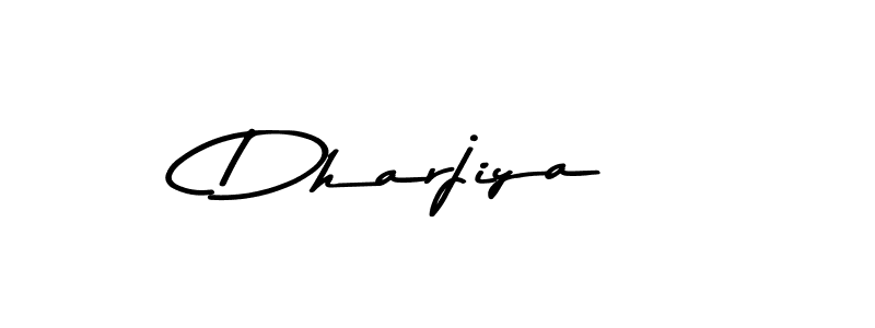 Dharjiya stylish signature style. Best Handwritten Sign (Asem Kandis PERSONAL USE) for my name. Handwritten Signature Collection Ideas for my name Dharjiya. Dharjiya signature style 9 images and pictures png