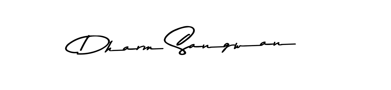 Also You can easily find your signature by using the search form. We will create Dharm Sangwan name handwritten signature images for you free of cost using Asem Kandis PERSONAL USE sign style. Dharm Sangwan signature style 9 images and pictures png