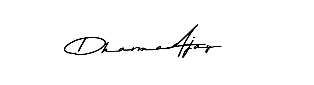 Make a short Dharma Ajay signature style. Manage your documents anywhere anytime using Asem Kandis PERSONAL USE. Create and add eSignatures, submit forms, share and send files easily. Dharma Ajay signature style 9 images and pictures png
