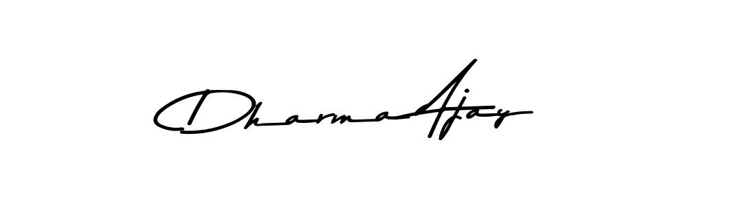 Use a signature maker to create a handwritten signature online. With this signature software, you can design (Asem Kandis PERSONAL USE) your own signature for name Dharma Ajay. Dharma Ajay signature style 9 images and pictures png