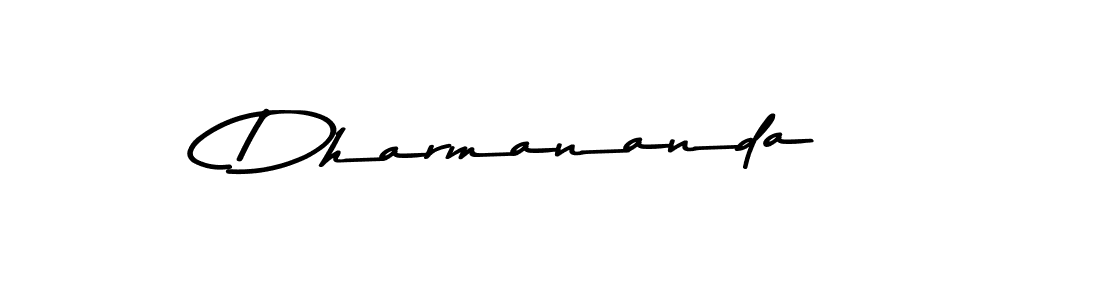 How to make Dharmananda signature? Asem Kandis PERSONAL USE is a professional autograph style. Create handwritten signature for Dharmananda name. Dharmananda signature style 9 images and pictures png