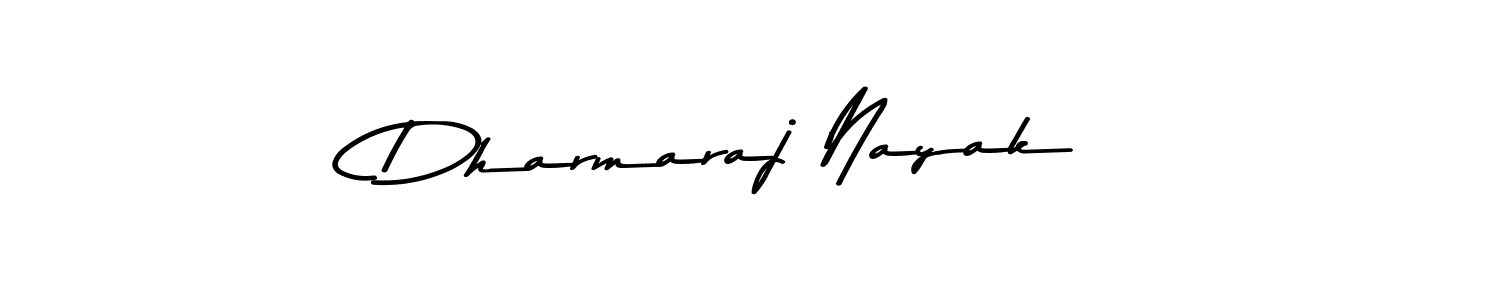 Make a beautiful signature design for name Dharmaraj Nayak. With this signature (Asem Kandis PERSONAL USE) style, you can create a handwritten signature for free. Dharmaraj Nayak signature style 9 images and pictures png