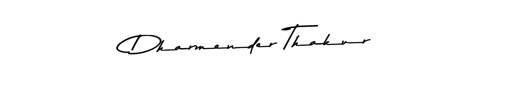 Design your own signature with our free online signature maker. With this signature software, you can create a handwritten (Asem Kandis PERSONAL USE) signature for name Dharmender Thakur. Dharmender Thakur signature style 9 images and pictures png