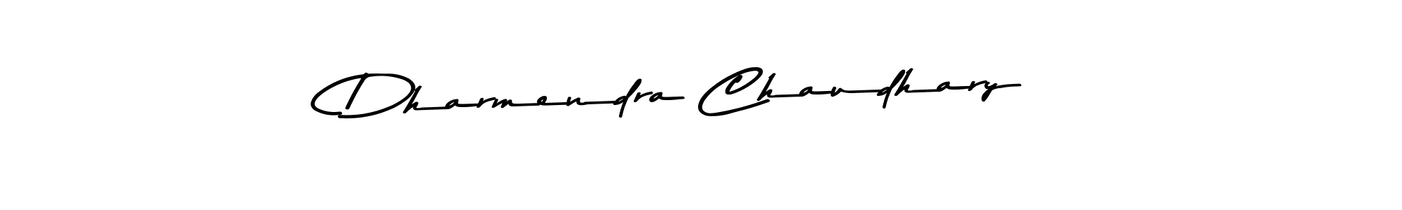Create a beautiful signature design for name Dharmendra Chaudhary. With this signature (Asem Kandis PERSONAL USE) fonts, you can make a handwritten signature for free. Dharmendra Chaudhary signature style 9 images and pictures png